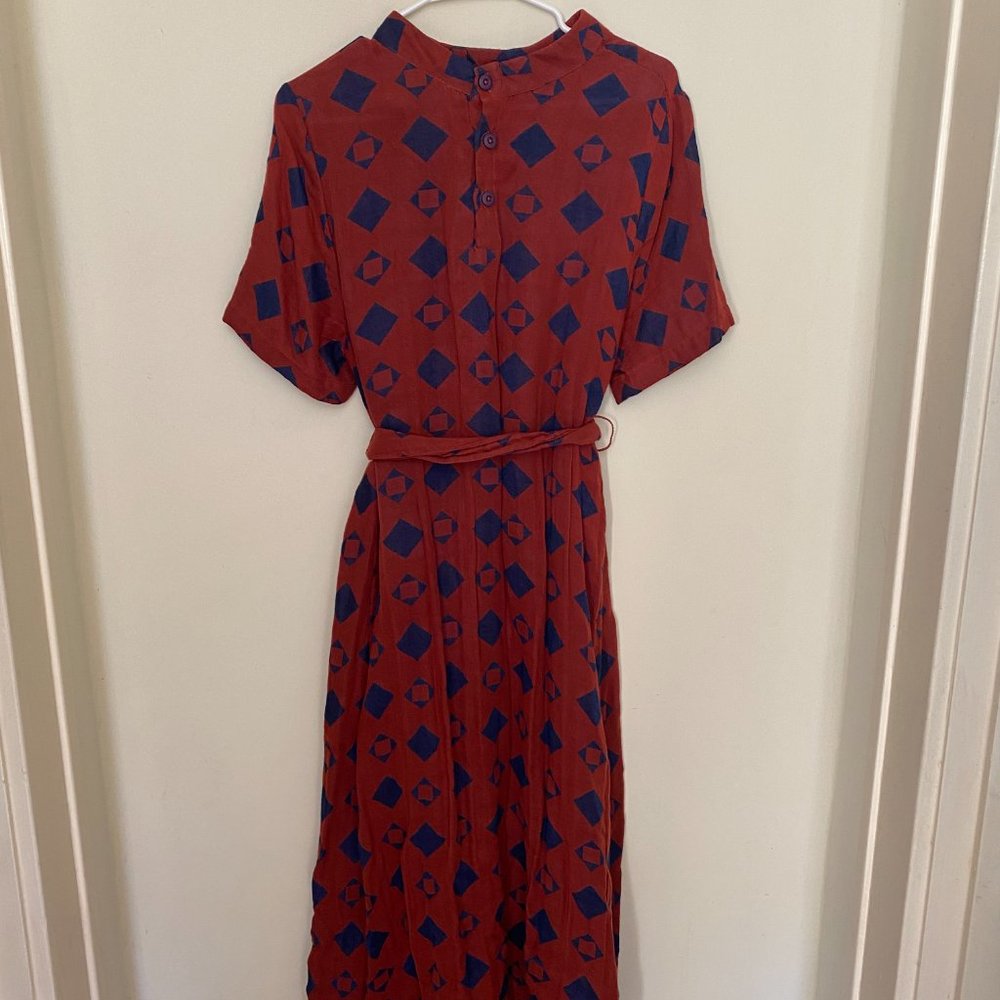 Ace & Jig Margaret Dress, Copper, Size Large, EUC - Picture 4 of 10
